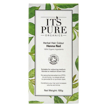 Organic Herbal Hair Colour Henna Red